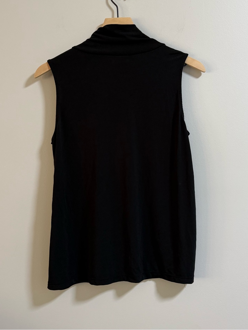 Worthington Sleeveless Tie-Neck Top - Black - Picture 4 of 4